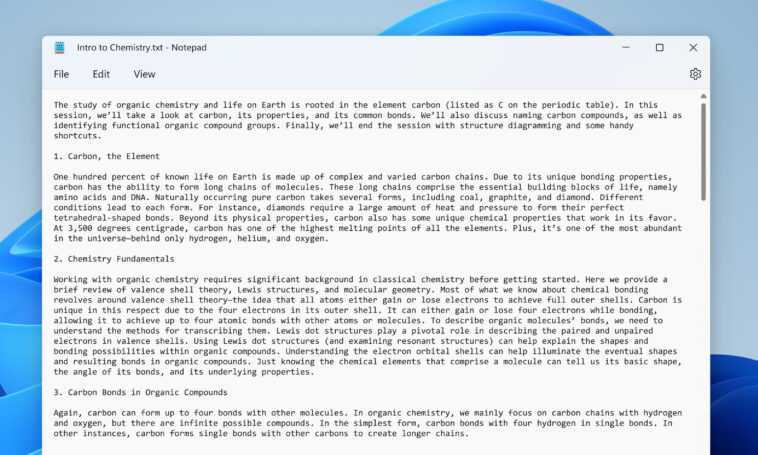 Microsoft met à jour le Bloc-notes pour Windows 11 avec de nouveaux visuels et un mode sombre 1 Microsoft Met à Jour Le Bloc Notes Pour Windows 11 Avec