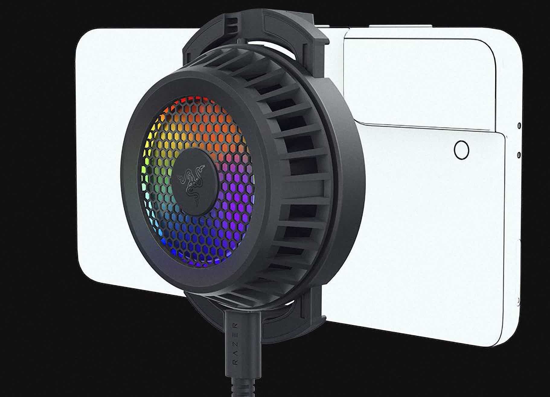 Razer's Phone Cooler Chroma Est Un Ventilateur Rvb à 60