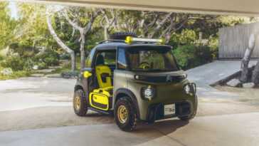 Citroën Présente Le Concept Ev My Ami Buggy Prêt Pour