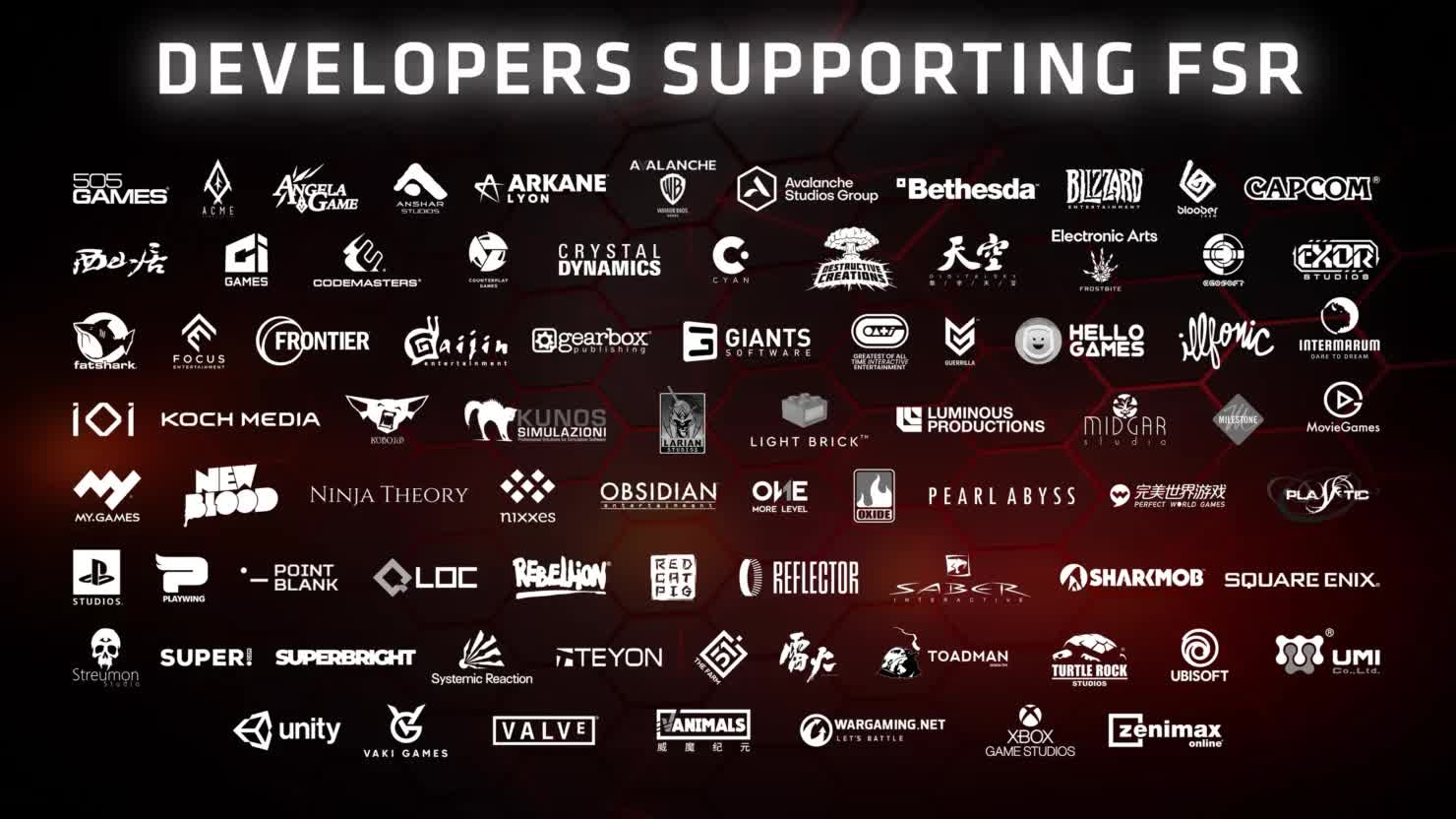 1640343246 106 La video AMD presente plus de 70 jeux actuels et