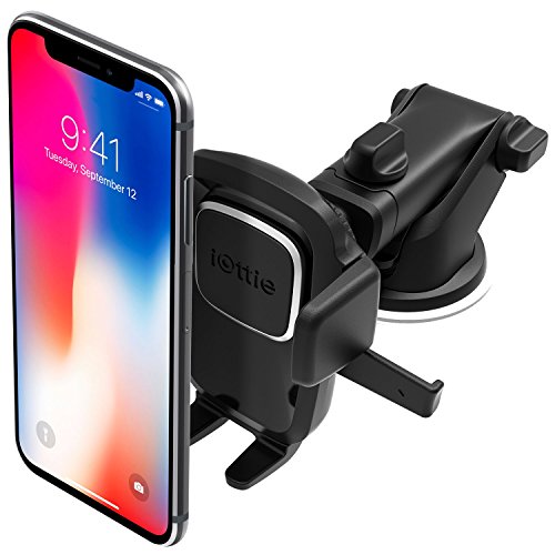 9 meilleurs supports de téléphone de voiture en 2021 2 iOttie Easy One Touch 4 Dash & Windshield Support de téléphone universel pour voiture Support de bureau pour iPhone, Samsung, Moto, Huawei, Nokia, LG, Smartphones, Noir