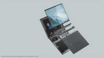 Le Concept Luna De Dell Se Concentre Sur La Conception