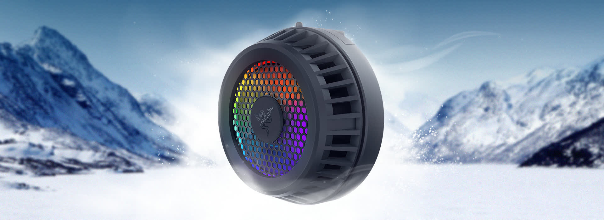 Razer's Phone Cooler Chroma est un ventilateur RVB à 60 $ pour votre smartphone 2 Razers Phone Cooler Chroma est un ventilateur RVB a 60