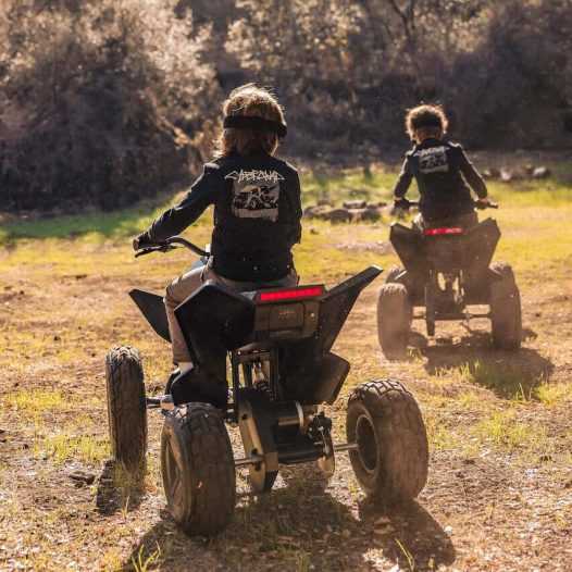 Tesla annonce Cyberquad, un mini VTT électrique à 1900 $ pour les enfants 2 Enfants équitation Cyberquad