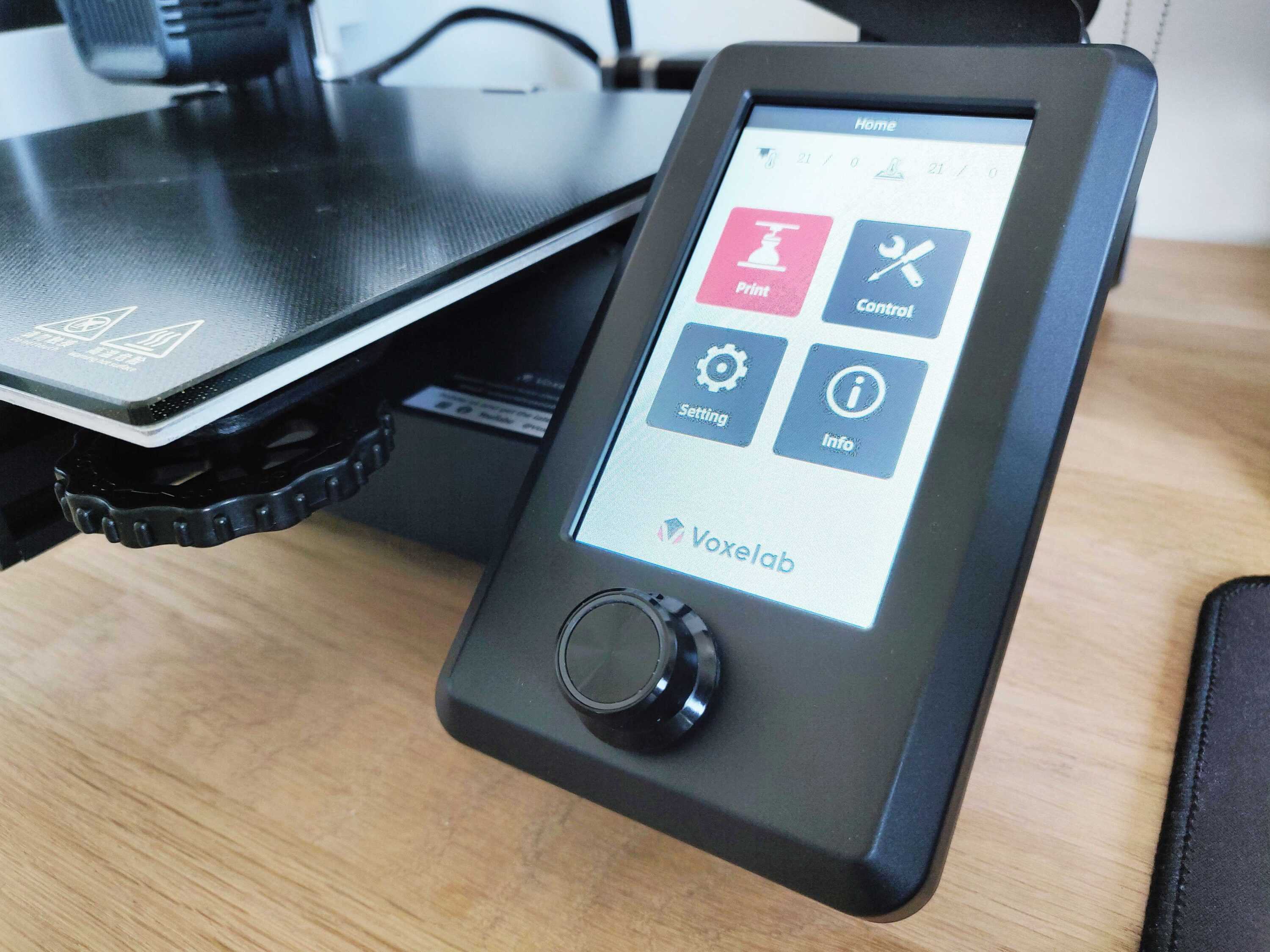 Voxelab Aquila X2: Que vaut cette imprimante 3D pas chère ? (sous 200€) 15 Voxelab Aquila X2 Ecran