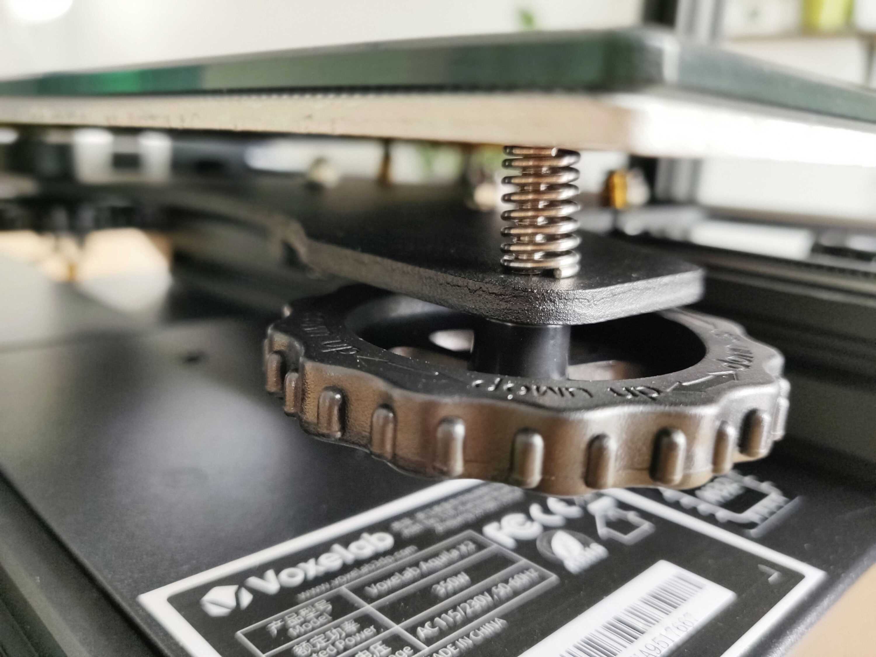 Voxelab Aquila X2: Que vaut cette imprimante 3D pas chère ? (sous 200€) 25 Voxelab Aquila X2 Imprimante 3d Ajustement Plateau