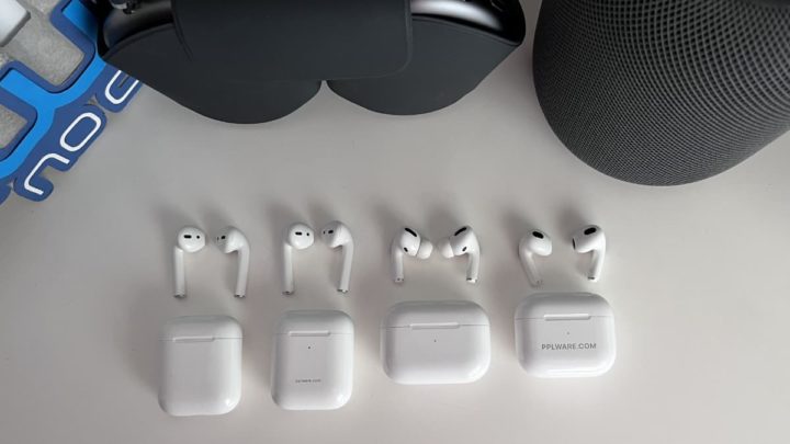 Que signifient les couleurs LED sur le boîtier de vos AirPods 3 Image de tous les AirPod Apple