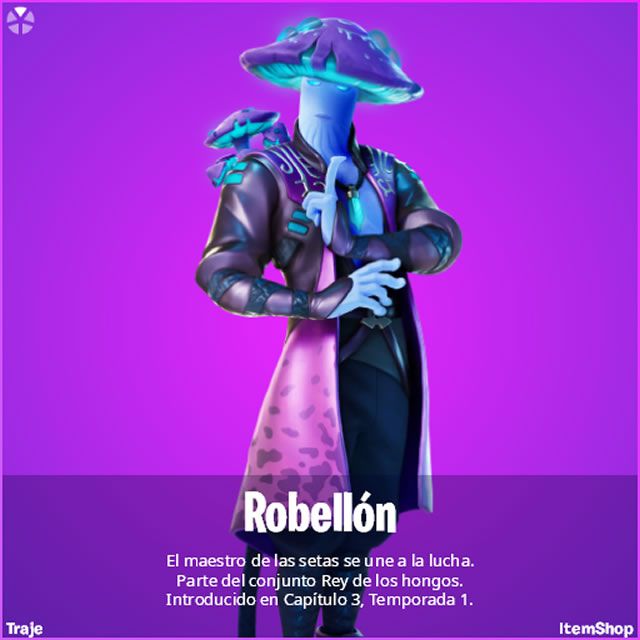 fortnite chapitre 3 saison 1 outil de collection croissant champignon pioche gratuit robellon