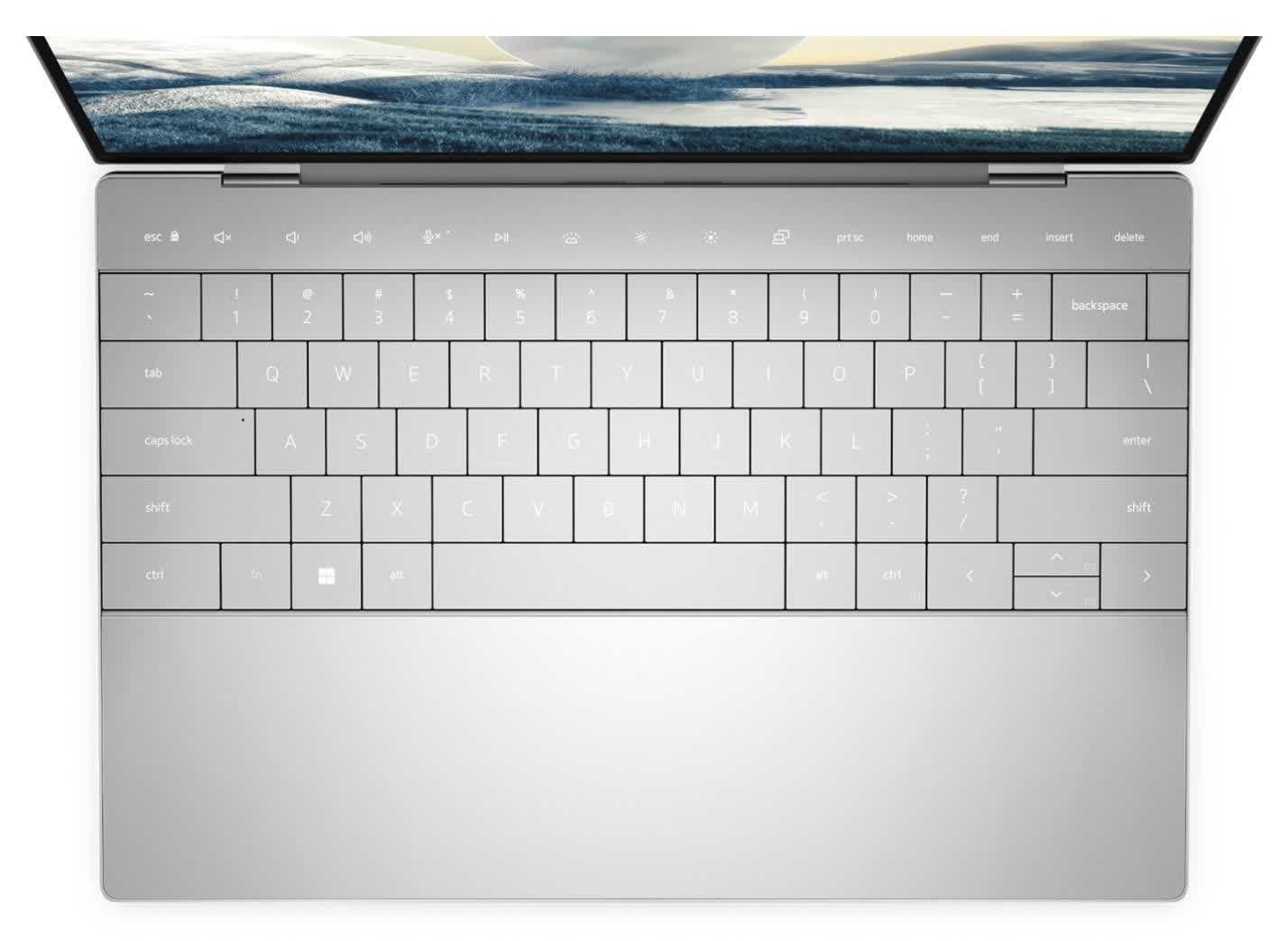 Le Xps 13 Plus De Dell Ajoute Des Touches Capacitives