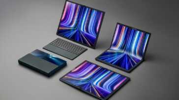 Asus Prépare Un Ordinateur Portable Oled Pliable De 17 Pouces