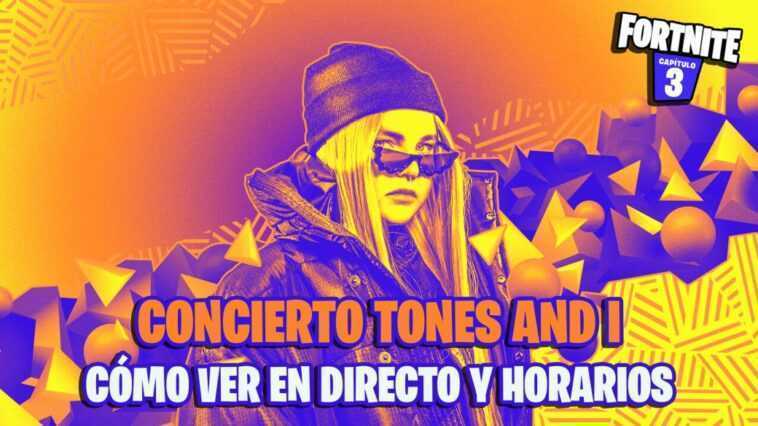 Concert Tones and I à Fortnite (Musical Wave): heure et comment regarder en direct en ligne 1 Concert Tones And I à Fortnite (musical Wave): Heure Et