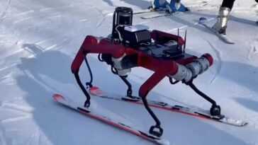 Ce Robot à Six Pattes Est Capable De Skier