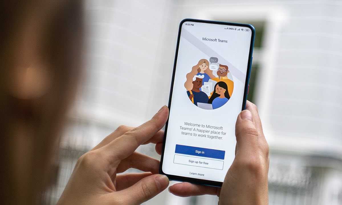Désormais, Microsoft Teams sert également de talkiewalkie