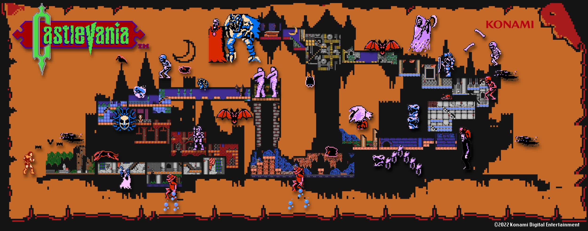 Konami vend des NFT pour célébrer le 35e anniversaire de Castlevania 2 Konami vend des NFT pour celebrer le 35e anniversaire de