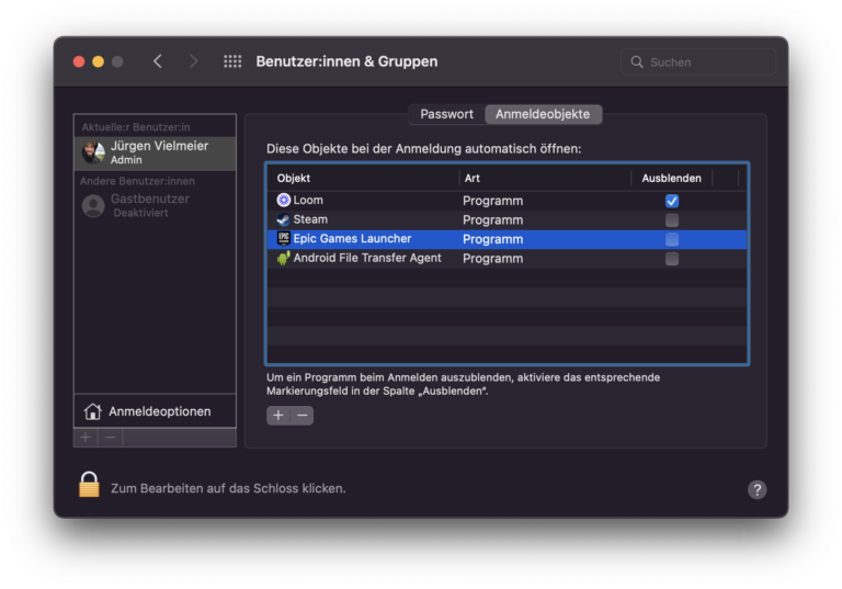 MacOS : empêcher les applications de démarrer automatiquement 2 MacOS empecher les applications de demarrer automatiquement