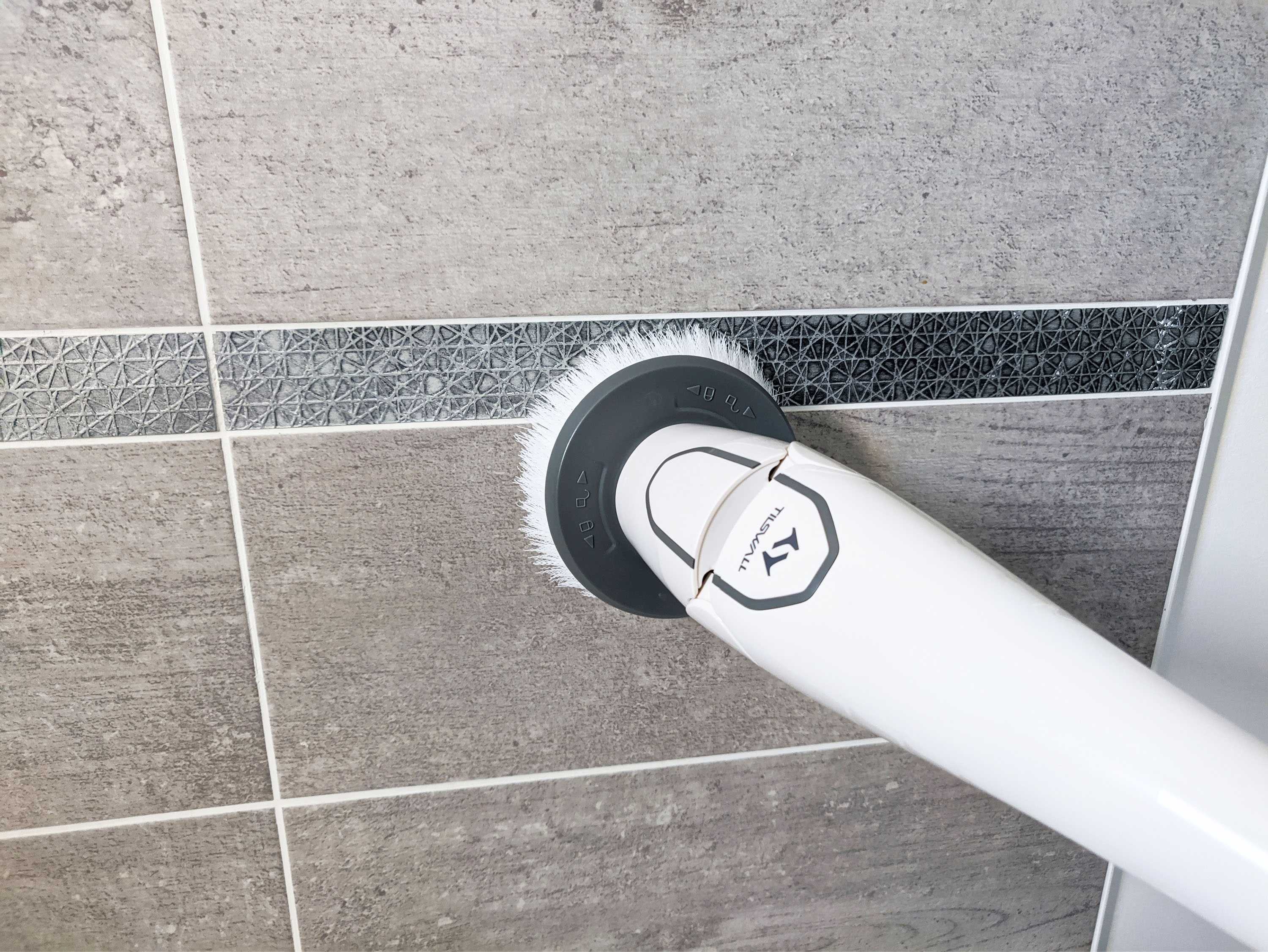 Tilswall QXJ-M1: TEST de la brosse de nettoyage électrique sans fil 21 Tilswall Qxj M1 Brosse Nettoyage Electrique Sans Fil Calcaire Brosse Plate Ronde