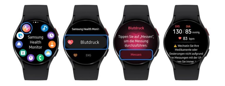 Les anciens modèles de Galaxy Watch ont une interface différente mais une fonction identique.  (Photo : Samsung)