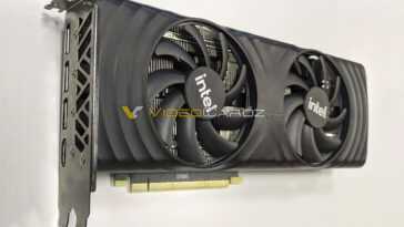 Regardez Un Prototype De Gpu Intel Arc Alchemist être Déballé