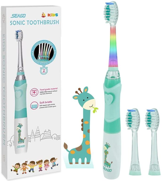 De nombreux fabricants proposent de jolis designs et variantes.  Mais : L'enfant doit s'intéresser au nettoyage.  Les petits animaux drôles n'aident pas non plus... (Photo : Seago)
