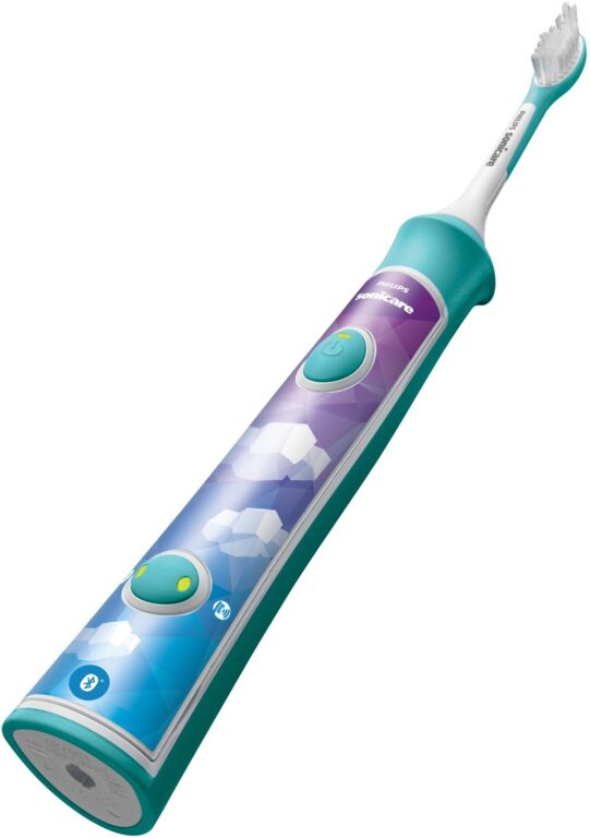Les brosses à dents soniques pour les enfants un peu plus âgés sont également recommandées.  (Photo : Philips)