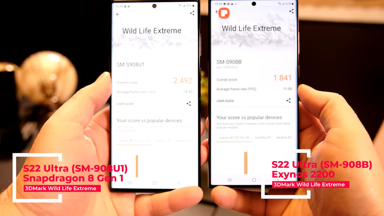 1645018028 504 Le Galaxy S22 Ultra alimente par Exynos fonctionne nettement moins