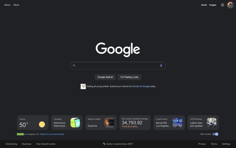 Google expérimente en ajoutant des actualités et la météo à sa page d'accueil 1 Google Expérimente En Ajoutant Des Actualités Et La Météo à