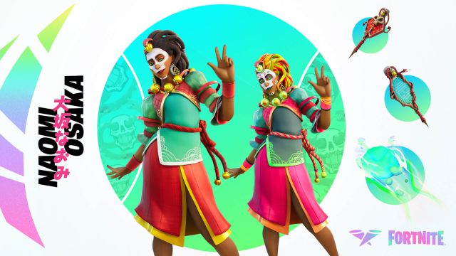 Les skins Naomi Osaka arrivent à Fortnite; comment les obtenir 4 fortnite naomi osaka nouvelle skin série d'idoles série d'icônes comment l'obtenir