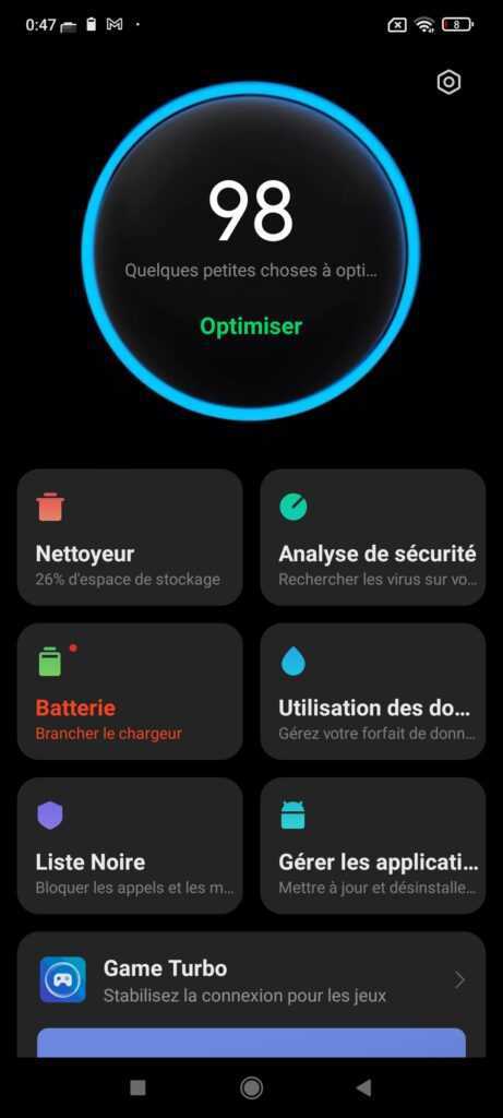 Black Shark Pro 4 Joy Ui 5