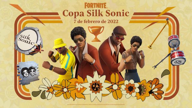 Coupe Silk Sonic à Fortnite; Comment obtenir les skins gratuits Bruno Mars et Anderson .Paak 2 fortnite cup soie sonic dates temps prix skins bruno mars anderson paak