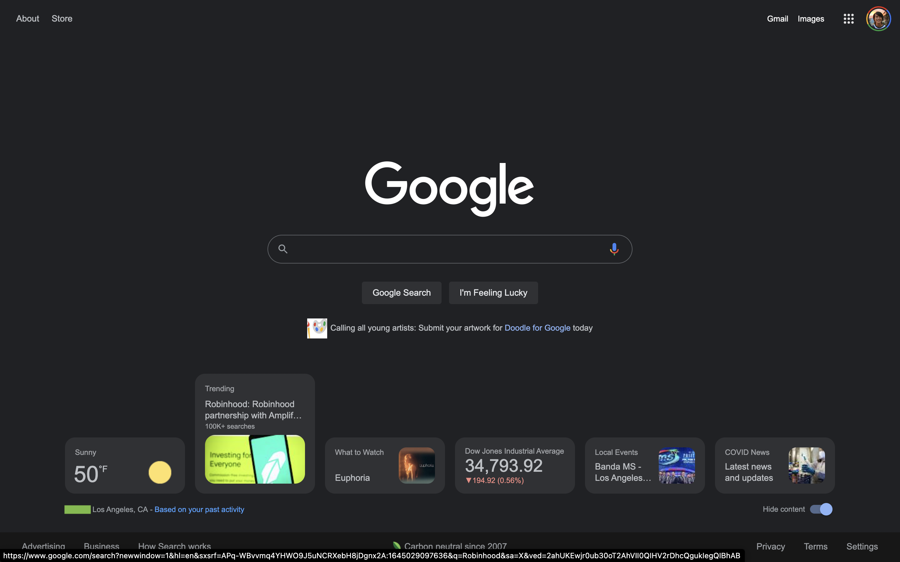 Google expérimente en ajoutant des actualités et la météo à sa page d'accueil 2 Google experimente en ajoutant des actualites et la meteo a