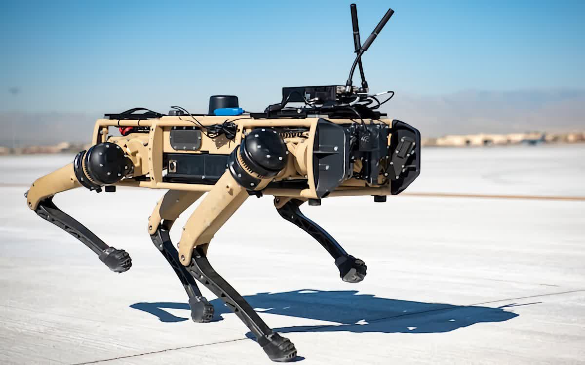 Le Département de la sécurité intérieure teste des chiens robots pour les patrouilles frontalières 2 Le Departement de la securite interieure teste des chiens robots