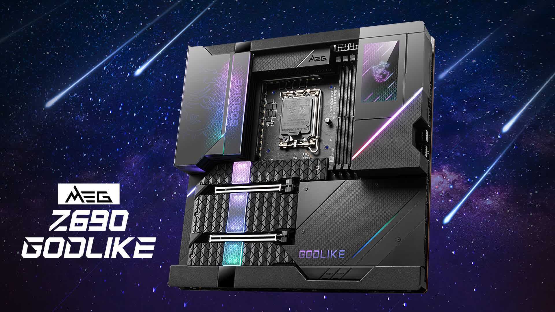 Msi Meg Z690 Godlike Se Prépare Pour Le Lancement à