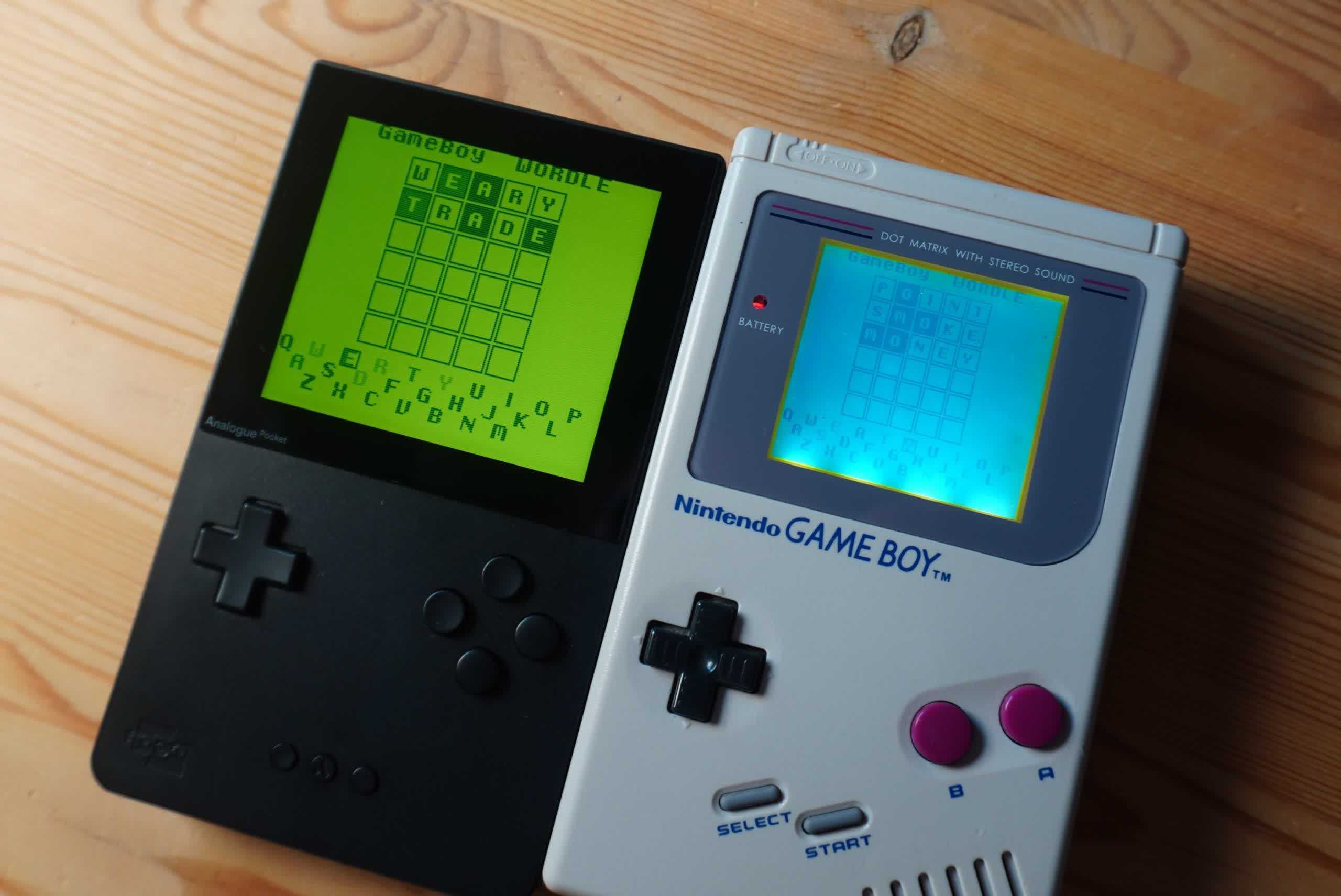 Sans Surprise, Quelqu'un A Porté Wordle Sur La Game Boy