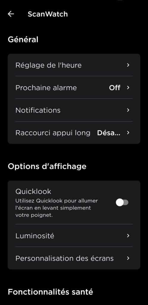 Withings Health Scanwatch Application 13