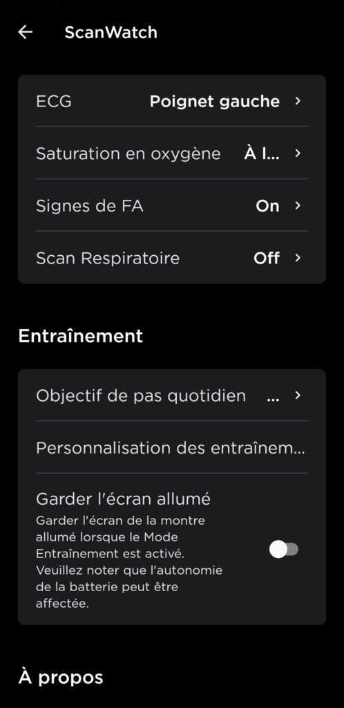 Withings Health Scanwatch Application 19