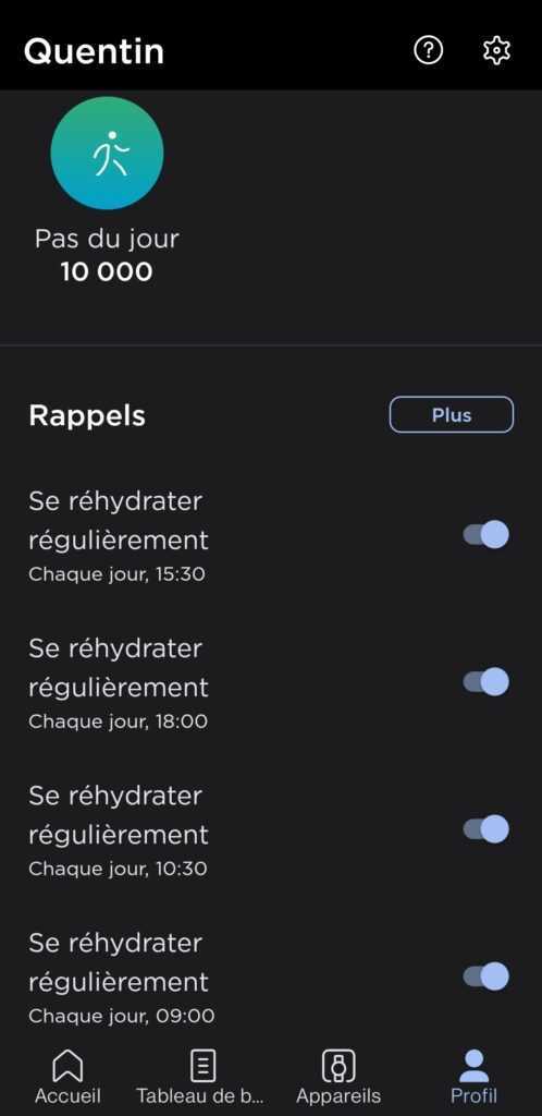 Withings Health Scanwatch Application 31