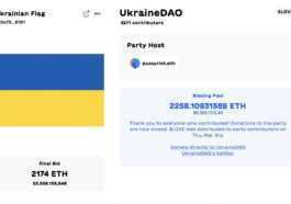 Le Nft Du Drapeau Ukrainien Vendu 6,7 Millions De Dollars