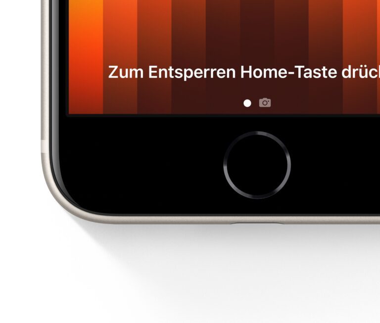 iPhone SE (2022) vs iPhone 12/13 Mini : les petits en comparaison 5 Les nostalgiques obtiennent leur bouton d'accueil habituel sur l'iPhone SE. (Photo : Pomme)