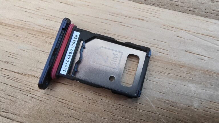 Tiroir double sim mais pas d'extension de mémoire