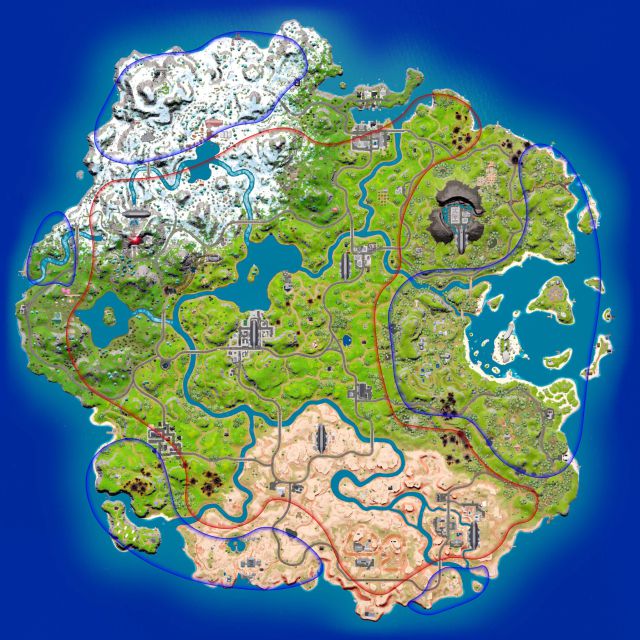 Voici comment la carte Fortnite Season 2 va changer 3 La carte fortnite chapitre 3 saison 2 change tout ce que nous savons
