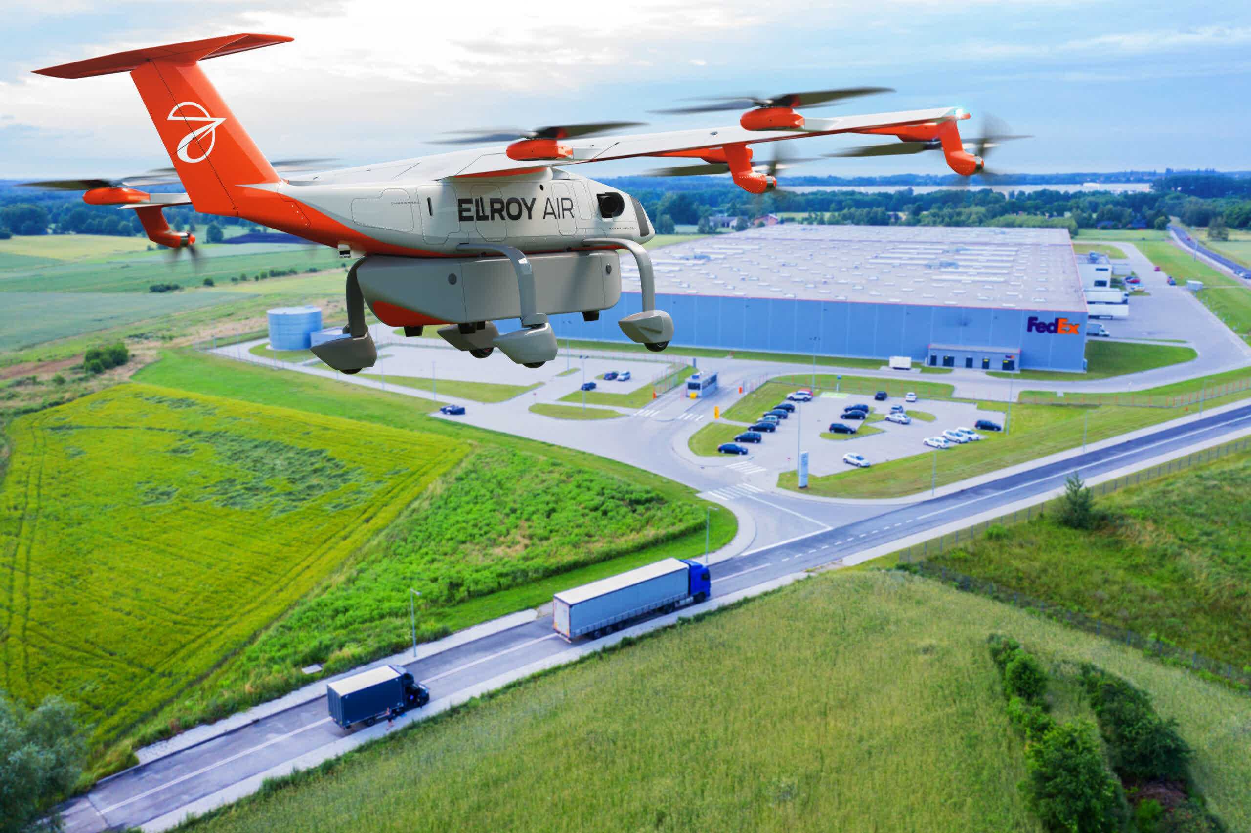 Fedex Testera La Livraison De Fret Par Drone Autonome En