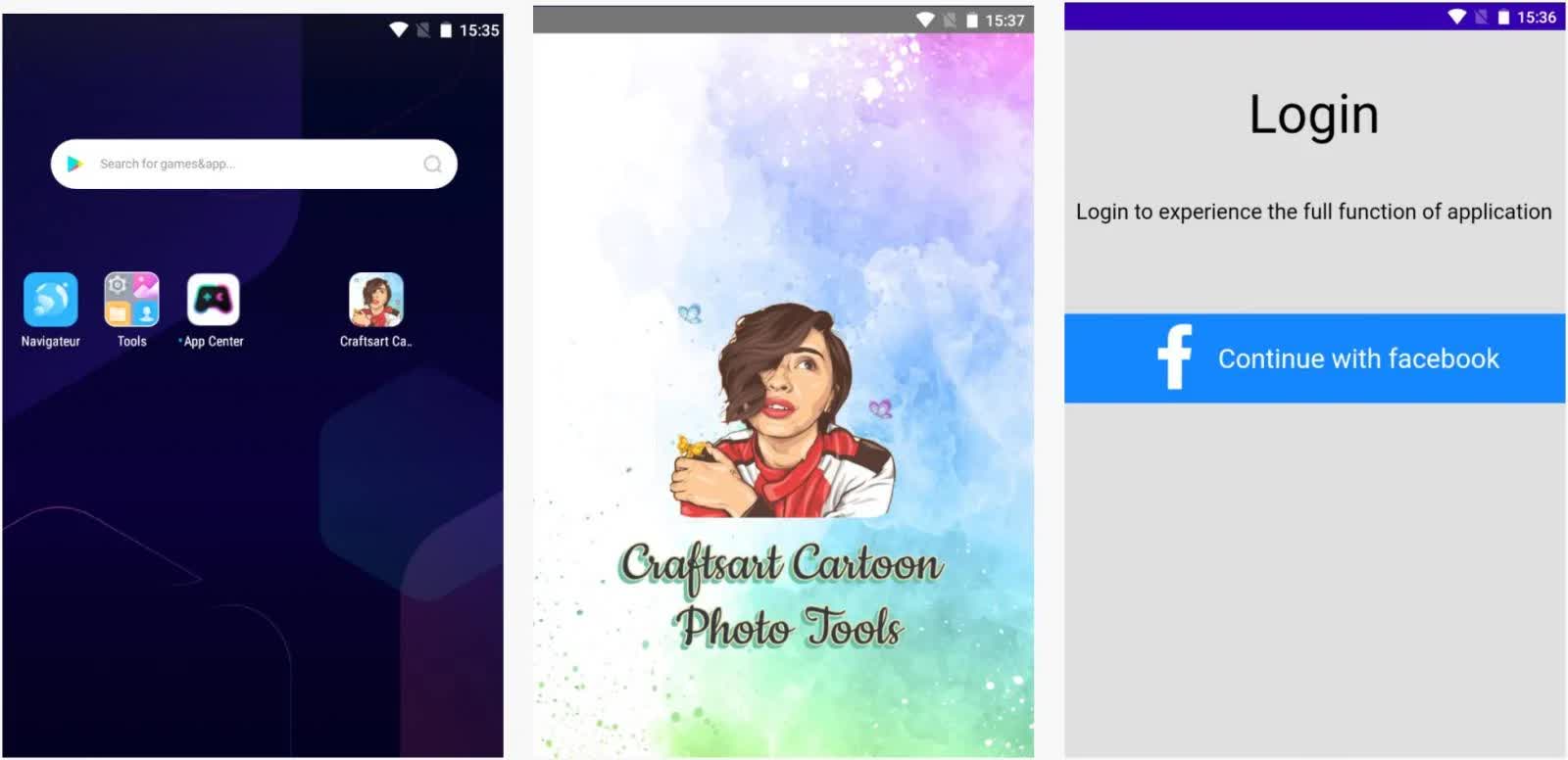Application Google Play chargée de logiciels malveillants avec 100 000 téléchargements capturés en train de voler des mots de passe Facebook 2 Application Google Play chargee de logiciels malveillants avec 100 000