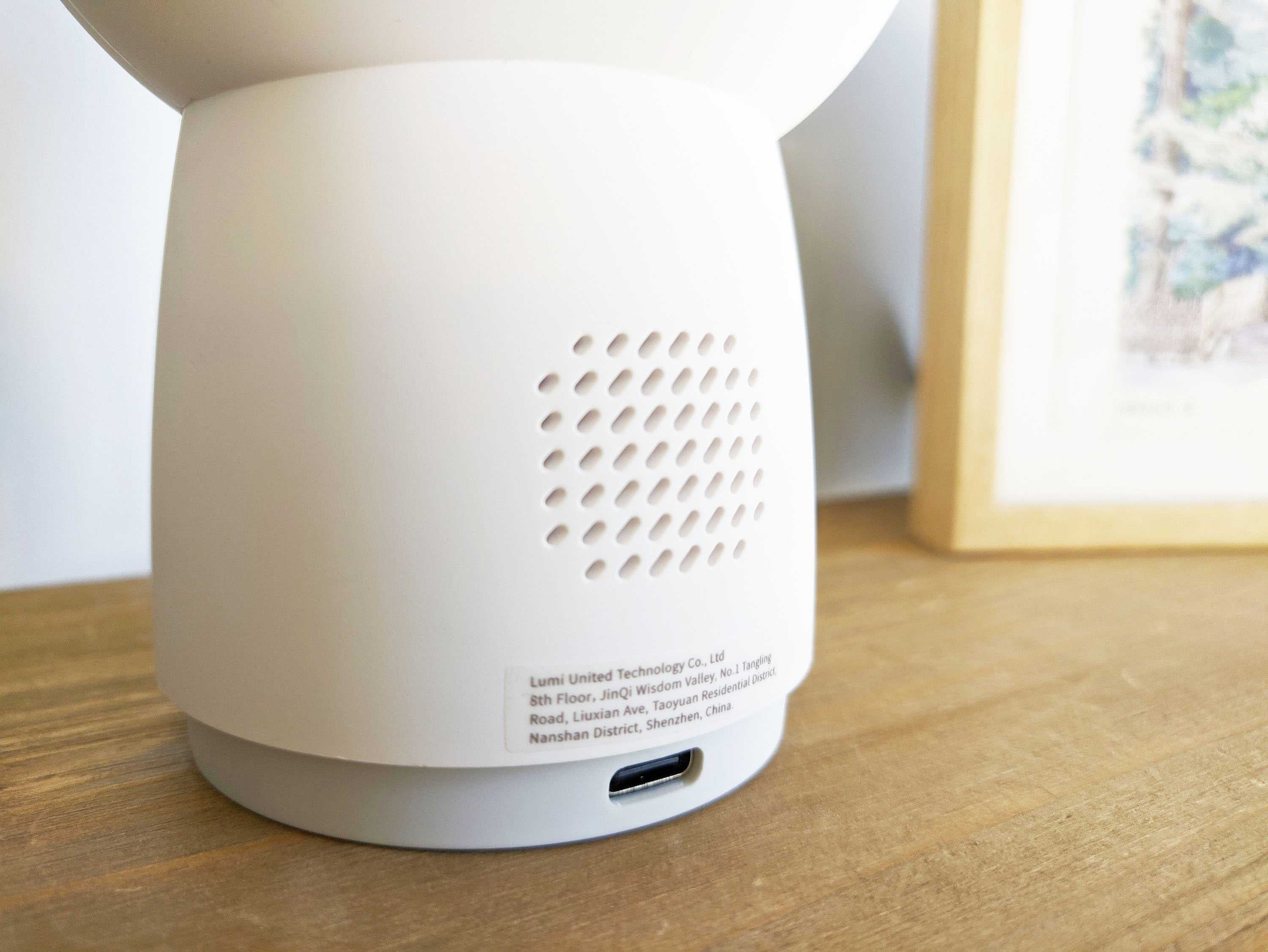Aqara Camera Hub G3 en TEST: La caméra de sécurité aux très nombreuses fonctionnalités 12 Aqara Camera Hub G3 Port