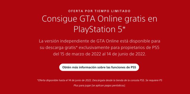 Comment obtenir GTA Online gratuitement pour PS5 : exigences, dates et téléchargement 2 Comment obtenir gratuitement GTA Online pour PS5