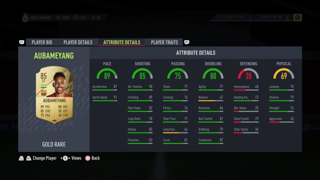 FIFA 22 : Pierre-Emerick Aubameyang, voilà comment se passe la révélation du Barça dans FUT 2 Article de statistiques FIFA 22 Aubameyang