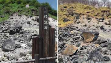 Le Japon "Killing Stone" s'est séparé, selon la légende, il aurait piégé un démon 30 Le Japon "killing Stone" S'est Séparé, Selon La Légende, Il