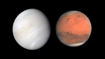 Les planètes Vénus et Mars dansent dans le ciel de mars : comment et quand voir les duos célestes 13 Les Planètes Vénus Et Mars Dansent Dans Le Ciel De