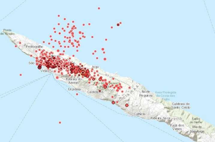 L'île des Açores frappée par 2000 tremblements de terre : risque d'éruption volcanique, premiers citoyens évacués 1 L'île Des Açores Frappée Par 2000 Tremblements De Terre :