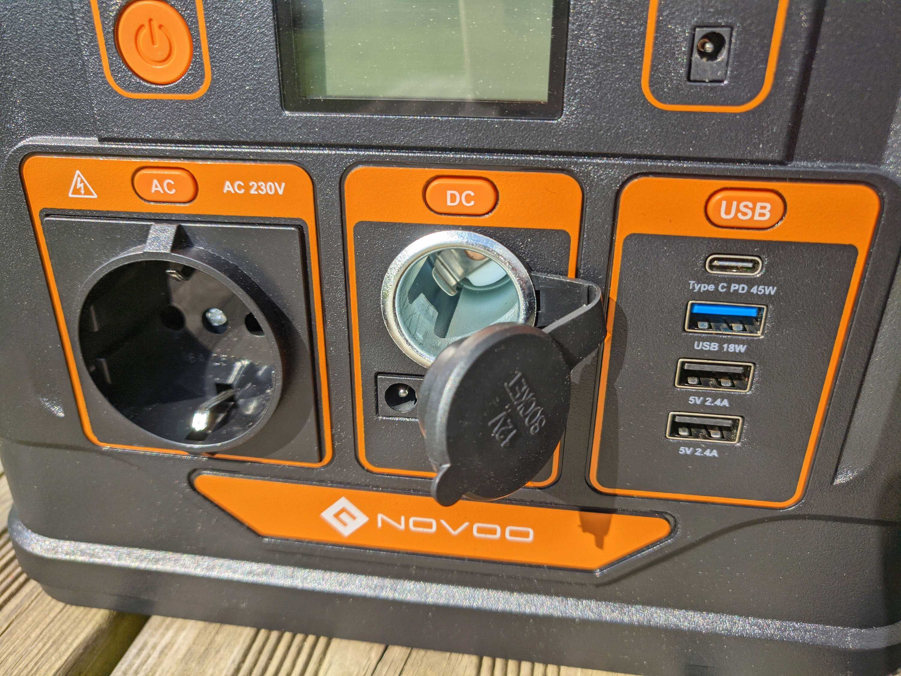 NOVOO Omni: TEST de cette batterie externe/onduleur de 80000mAh, parfait pour le camping ? 16 Novoo Omni Batterie Centrale Electrique Allume Cigar