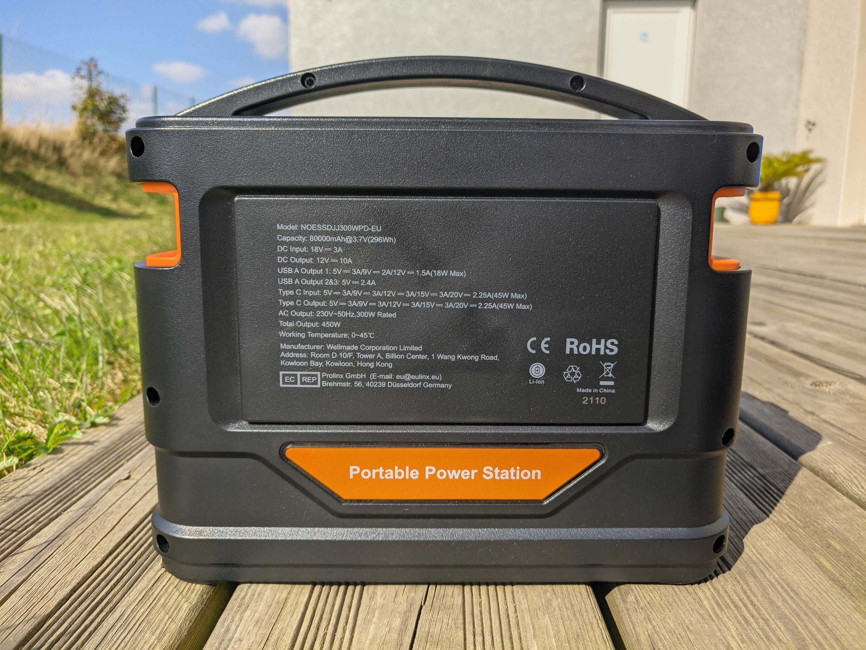 NOVOO Omni: TEST de cette batterie externe/onduleur de 80000mAh, parfait pour le camping ? 7 Novoo Omni Batterie Centrale Electrique Arriere